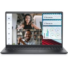   Dell Vostro 3520 15,6"FHD/Intel Core i7-1255U/8GB/512GB/Int.VGA/Win11 Pro/fekete laptop