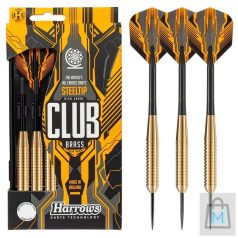 DART SZETT HARROWS STEEL, 21G, CLUB BRASS