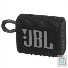 JBL GO3 Bluetooth hangszóró Fekete